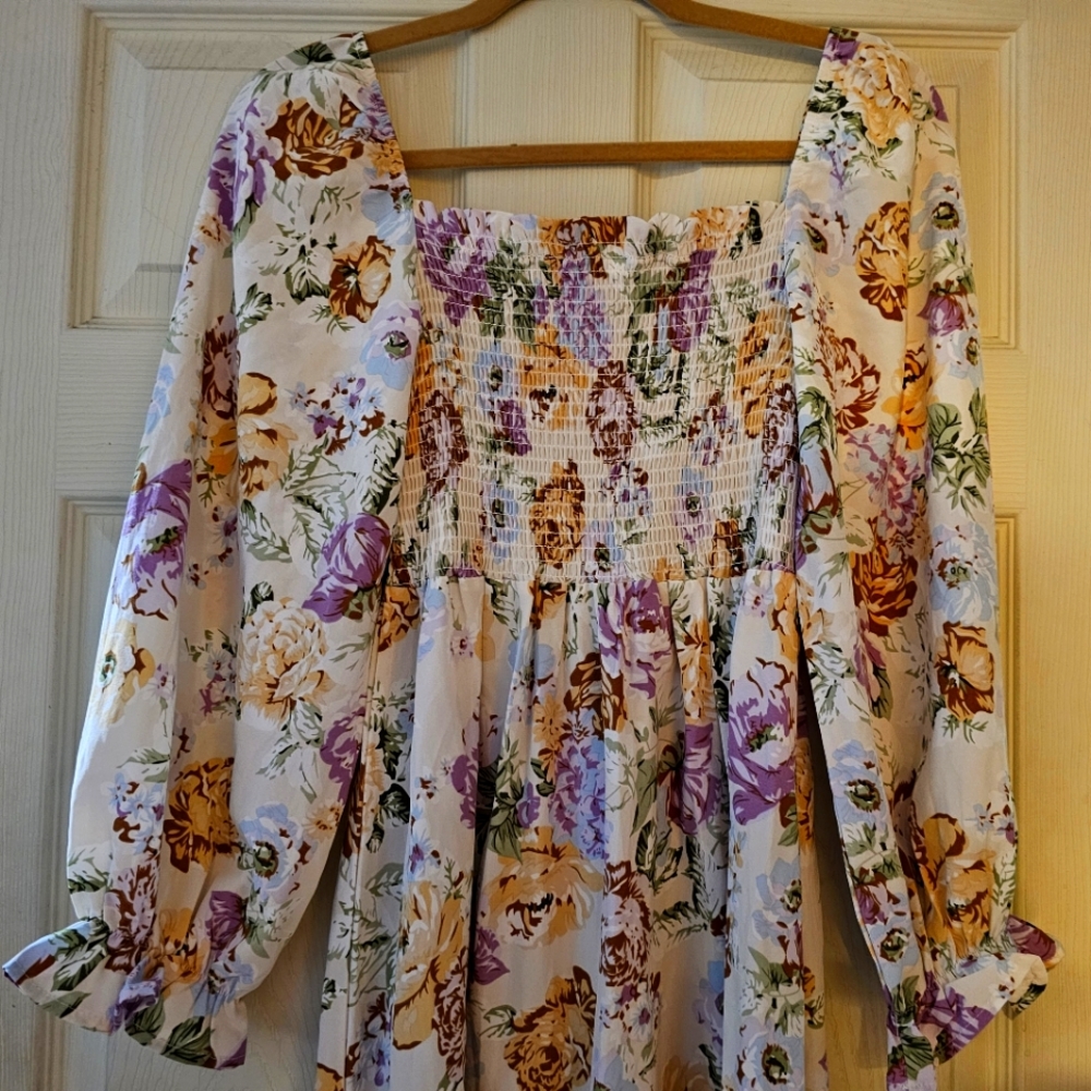 Floral Midi dress